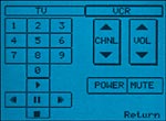 TV/VCR Controls